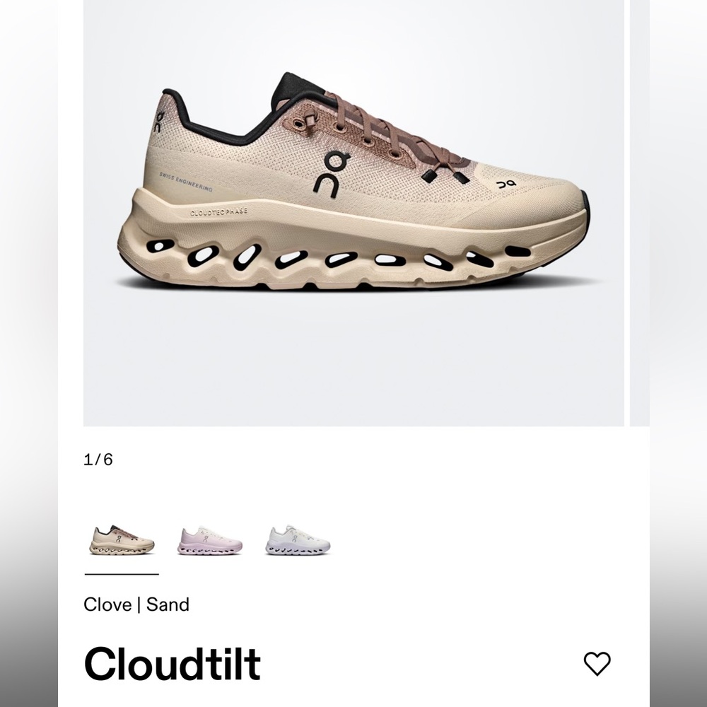 On Running Clove Sand Sneakers Women 10.5